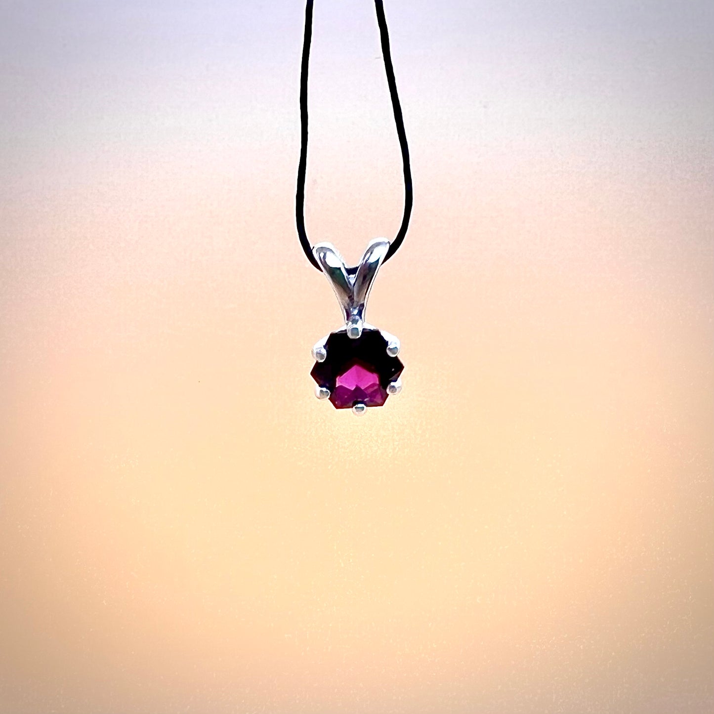 Idaho Garnet Pendant P11