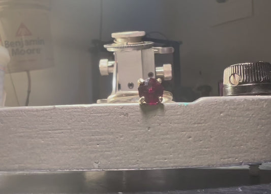 Idaho Garnet Ring R006