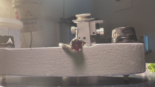 Idaho Garnet Ring R007