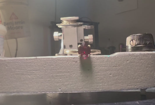 Idaho Garnet Ring R014